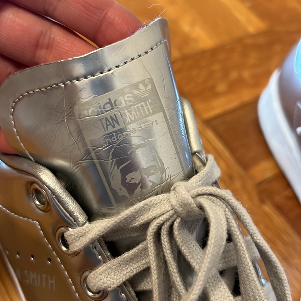 Silver Adidas Stan Smith - image 3